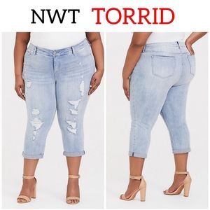 Crop Classic Skinny Jean Vintage Stretch LightWash